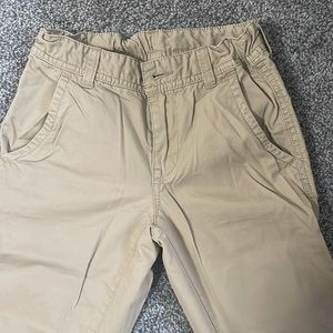 Beige school pants